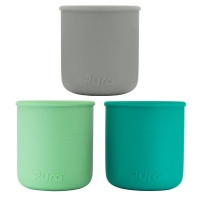 Pura my-my Trainer Cup Set of 3 -  Mint / Moss / Slate